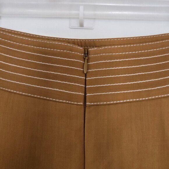 RARE! Zimmermann Ninety Six Zippy Safari Flip Skirt Size 2 Medium b92E - Picture 8 of 8